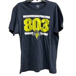 MiLB 47 803 bee Men’s baseball tee sz L